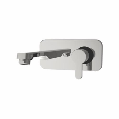 Single Lever Basin Mixer Wall Mounted Chrome